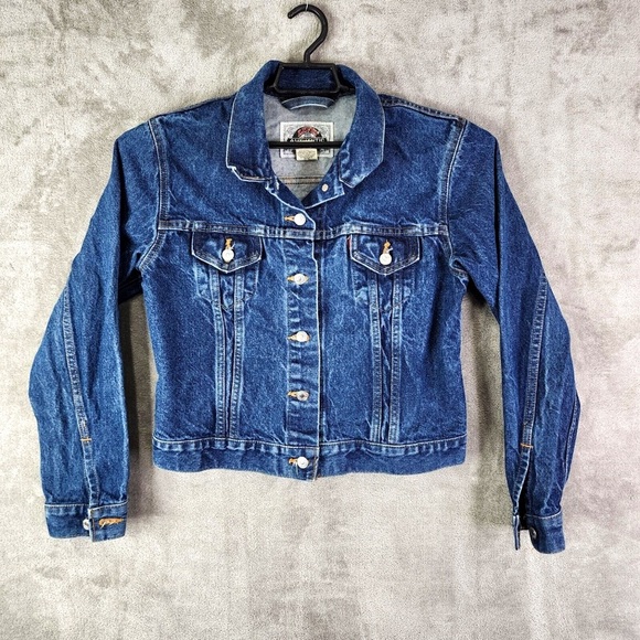 Levi's Dark Blue Denim Jacket Size M - Picture 1 of 5